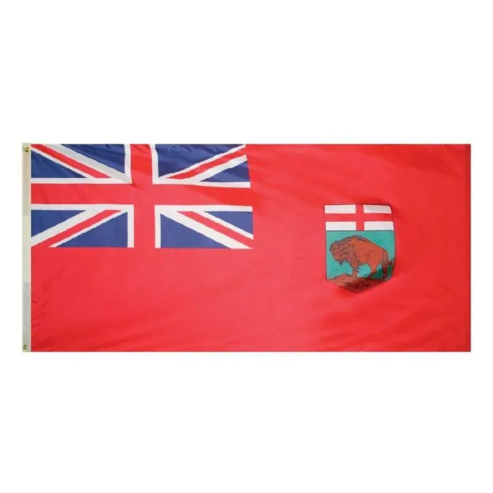 Annin Manitoba Flag, Nylon, 3 x 6 Feet New Release